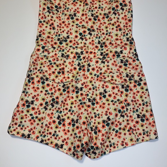 Candie’s Vintage Y2K Floral Print Romper - Women’s Size Small - Picture 5 of 6